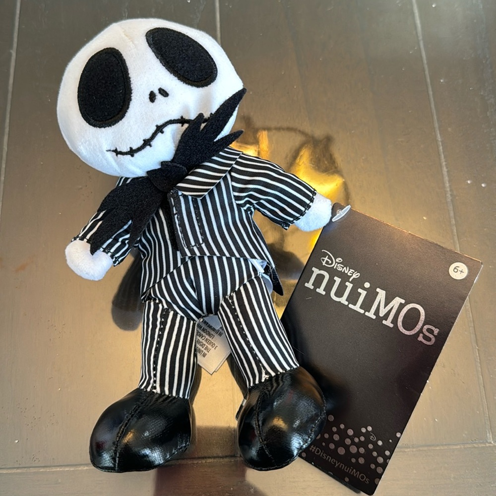 Disney Jack nuiMOs Plush – The Nightmare Before Christmas - 6 1/3 inches
